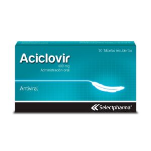 Aciclovir 400mg Selectpharma Caja x 50 tabletas - Droguería Sainsa