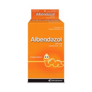 Albendazol 200mg Selectpharma Caja x 48 tabletas - Droguería Sainsa