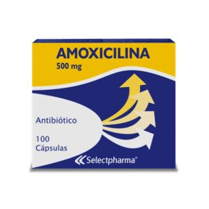 Amoxicilina 500mg Selectpharma Caja x 100 capsulas - Droguería Sainsa