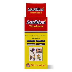 Artribion Vitaminado Caja x 80 cápsulas Biokemical - Droguería Sainsa