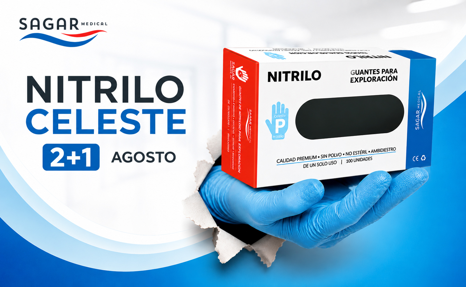 Promoción de nitrilo celeste