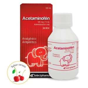 Acetaminofén Frasco 120 mL - Droguería Sainsa