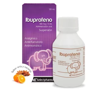 Ibuprofeno 120 mL - Droguería Sainsa